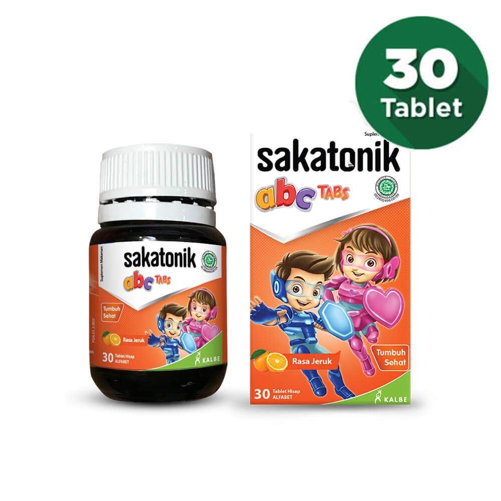 Sakatonik ABC Orange (30 Tablet Hisap)